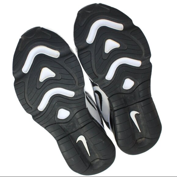 Nike Air Max 200 White Anthracite Black Low Top Lace-Up Sneaker, Size 8.5 - Picture 8 of 10